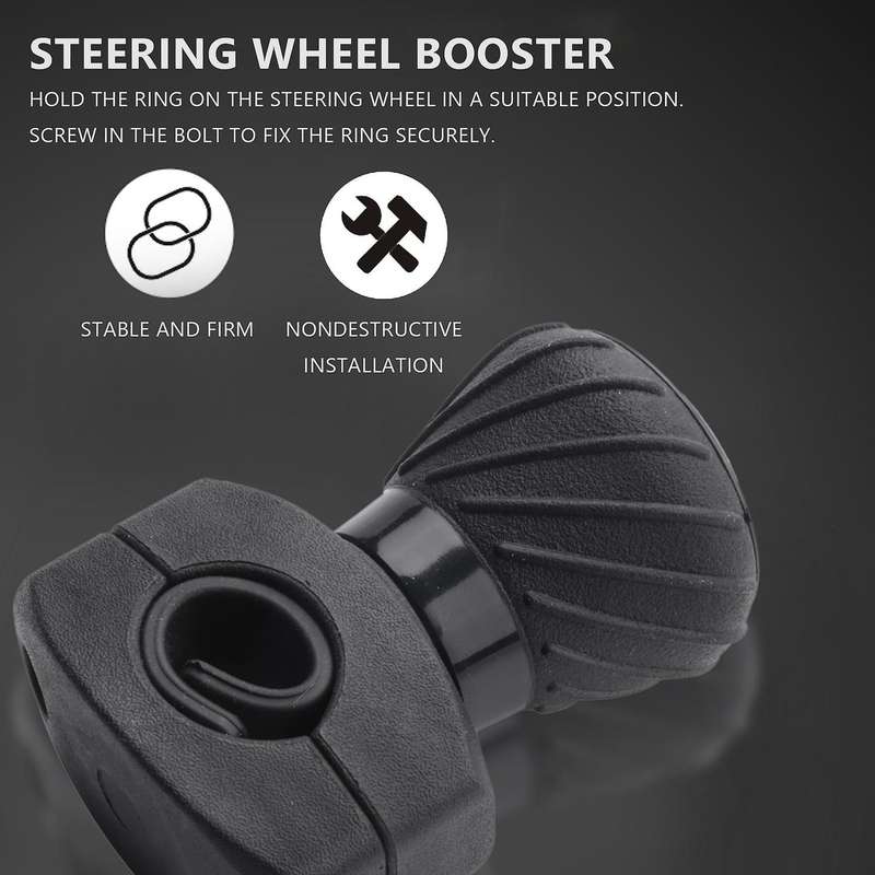 Car Steering Wheel Power Handle Knob Steering Wheel Booster Ball Universal Knob Universal
