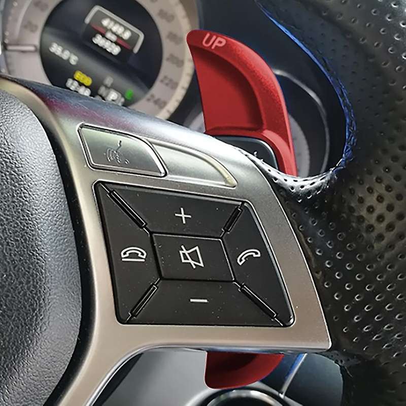 Car Steering Wheel Shift Paddle Aluminium Alloy Shift Extension for W176 W246 W204 W212 X204 W166 X1