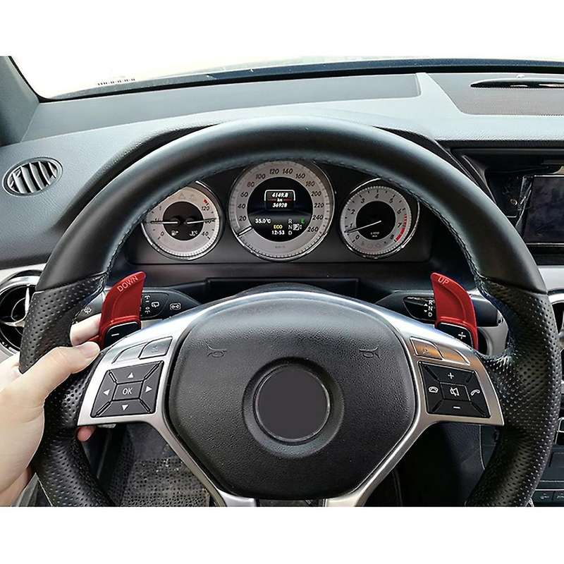 Car Steering Wheel Shift Paddle Aluminium Alloy Shift Extension for W176 W246 W204 W212 X204 W166 X1