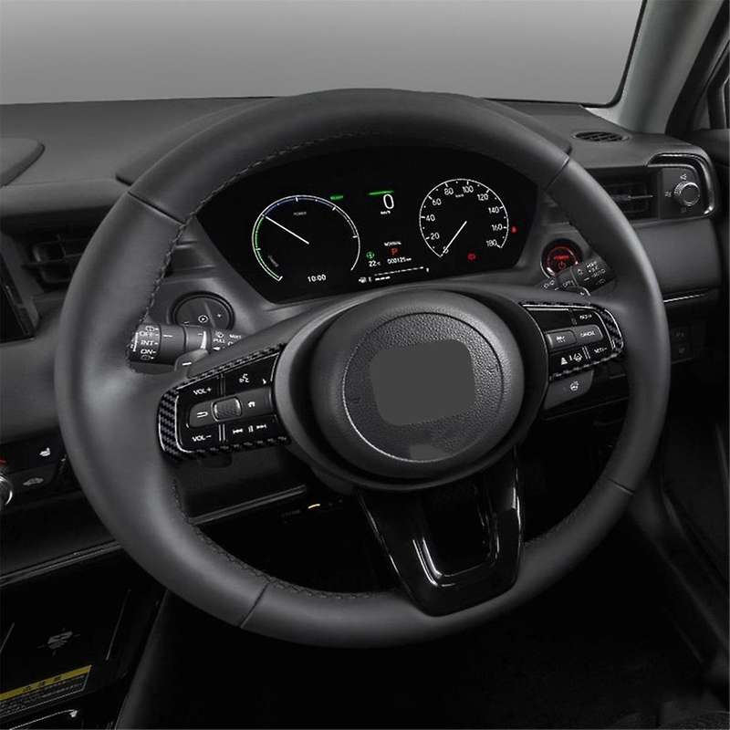 Car Steering Wheel Sequins Steering Wheel Trim Cover Steering Wheel Button Cover for Vezel Rv 2021