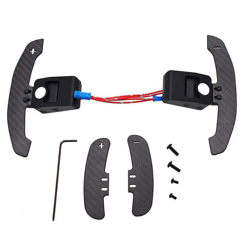 Car Steering Wheel Shift Paddle Magnetic Carbon Fiber Paddle Shifter Extensions for 1 2 3 4 5 6 7 8
