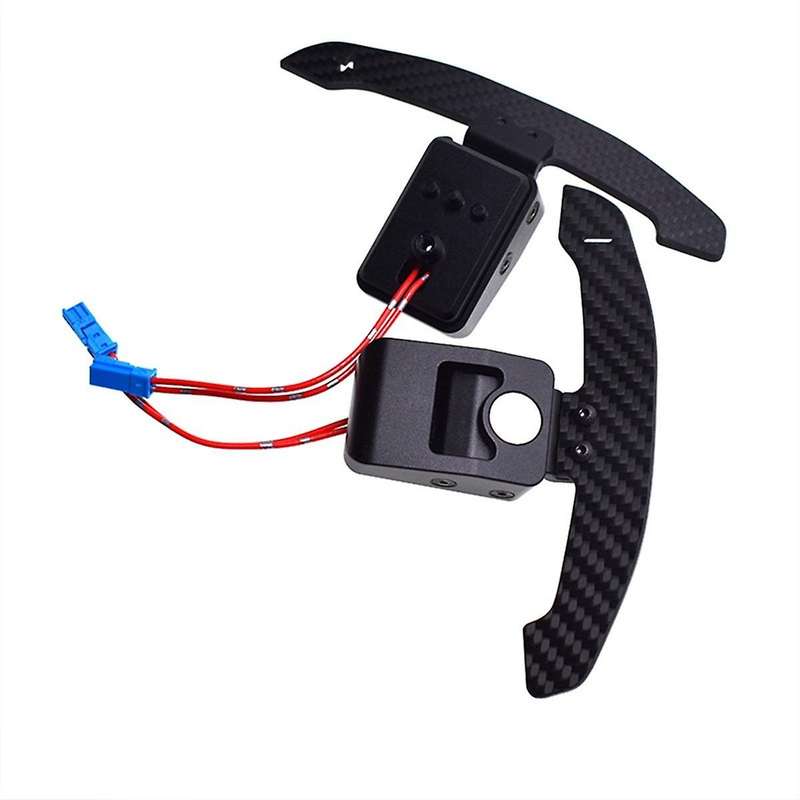 Car Steering Wheel Shift Paddle Magnetic Carbon Fiber Paddle Shifter Extensions for 1 2 3 4 5 6 7 8
