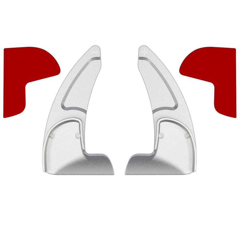 Car Steering Wheel Shift Paddle Extended Shifter Trim for Charger Grand 2014-2020, Silver