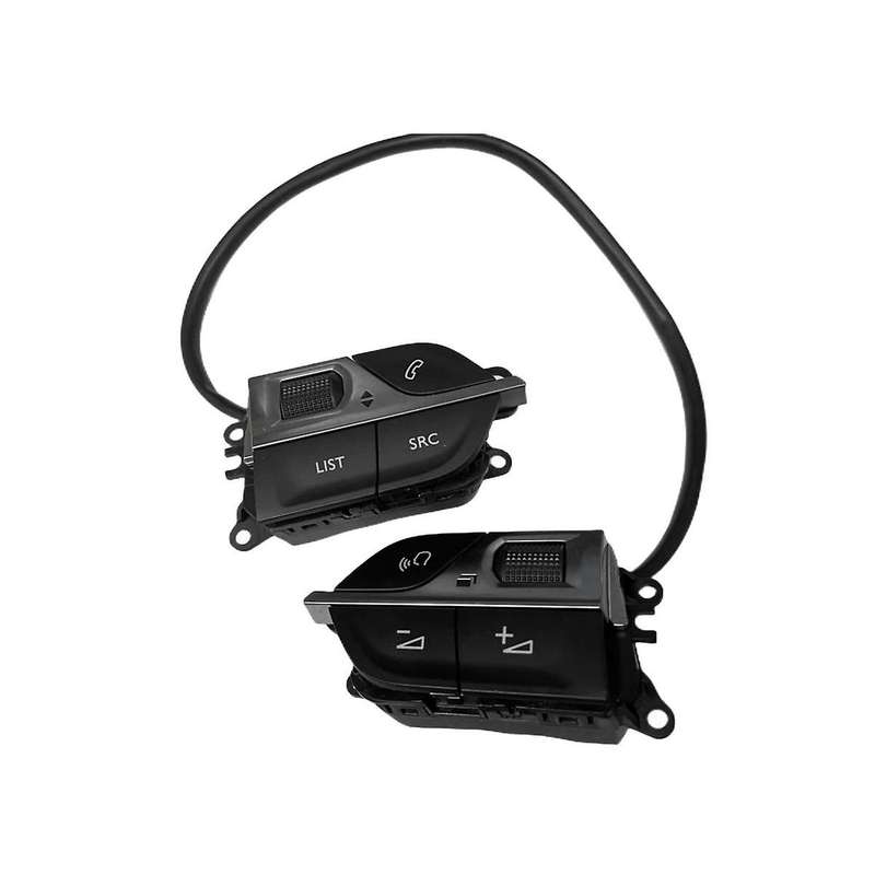 Car Steering Wheel Switch 9812313777 98255044zd for 208 2008 3008 C5 C3 C84 Multifunctional Buttons
