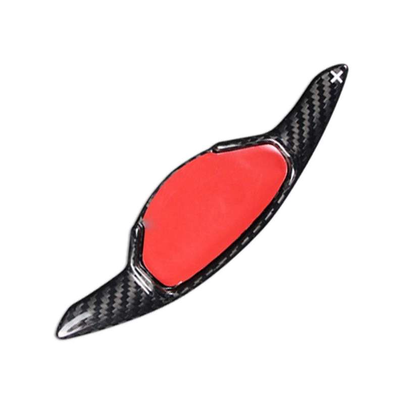 Car Steering Wheel Shifter Paddle Extension Sticker for Q50 Qx50 Qx55 Qx60 Q60 S Coupe Carbon Fiber