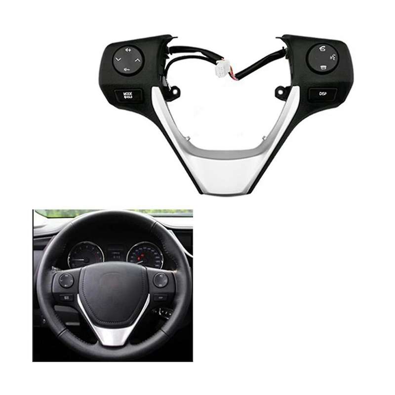 Car Steering Wheel Switch Button Cruise Control Button for Yaris 2014 2015 84250-02560