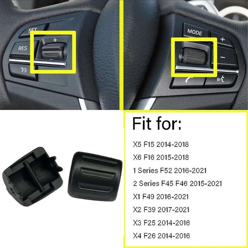 Car Steering Wheel Switch Multi-Functional Button for 1 2 Series X1 X2 X3 F25 X4 F26 X5 F15 X6 F16 C