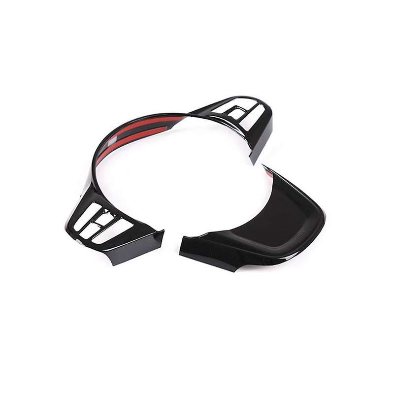 Car Steering Wheel Trim Cover Frame Stickers for MK5 A90 A91 2019-2022(Red)