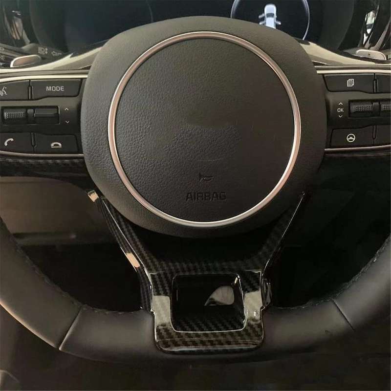 Car Steering Wheel Trim Decoration Cover for K5 Gt Gt-line 2020 2021 2022 2023 2024 Accessories Abs