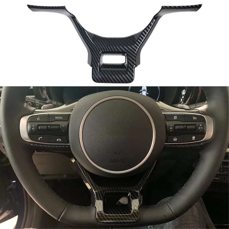 Car Steering Wheel Trim Decoration Cover for K5 Gt Gt-line 2020 2021 2022 2023 2024 Accessories Abs