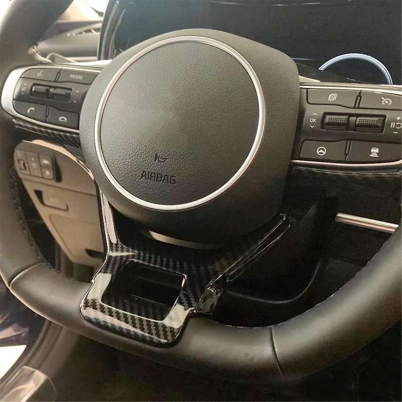 Car Steering Wheel Trim Decoration Cover for K5 Gt Gt-line 2020 2021 2022 2023 2024 Accessories Abs