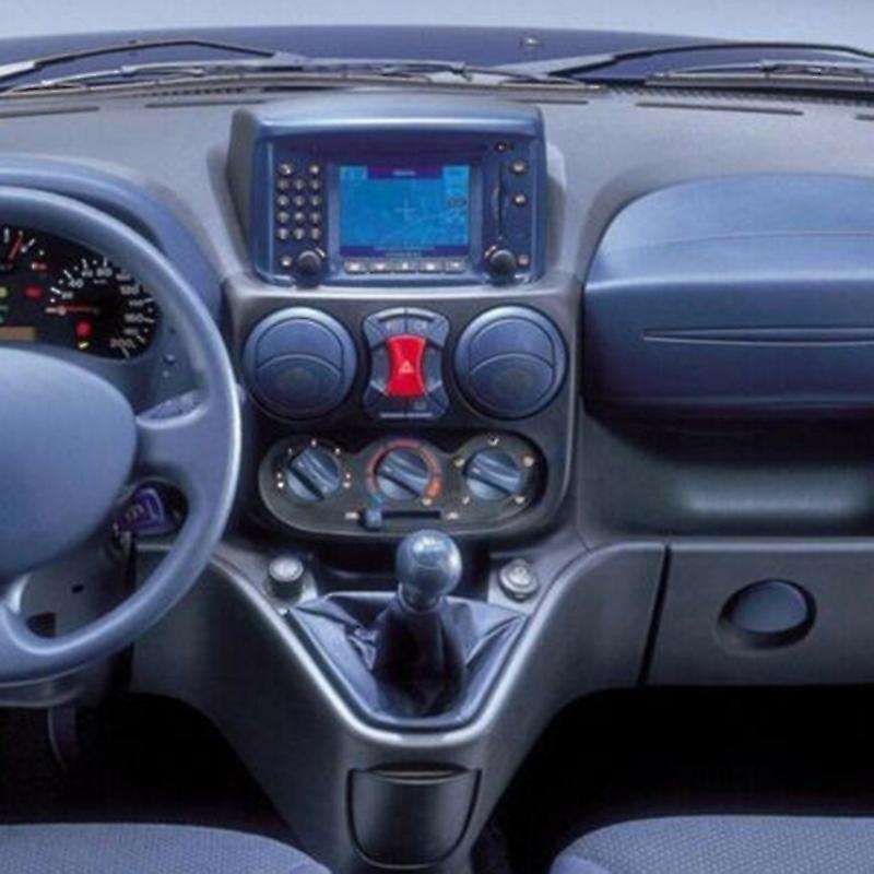 Car Stereo Radio DVD Panel Audio Mount Fascia Kit Compatible Fiat Doblo