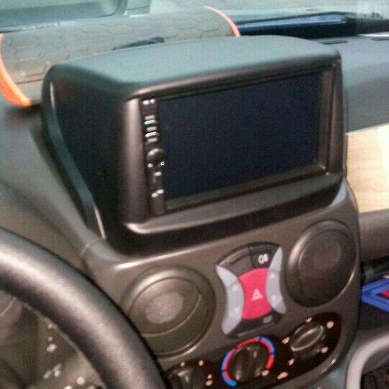 Car Stereo Radio DVD Panel Audio Mount Fascia Kit Compatible Fiat Doblo