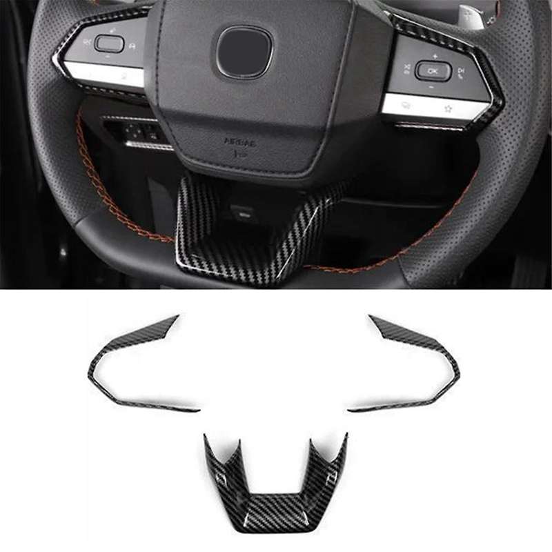 Car Steering Wheel Trims Cover for -V 2022 2023 Decoration 2024 Styling Auto Interior