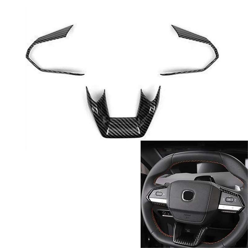 Car Steering Wheel Trims Cover for -V 2022 2023 Decoration 2024 Styling Auto Interior