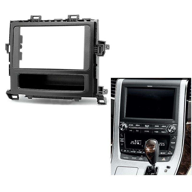 Car Stereo Radio Fascia Panel Trim Kit 2 Din Frame for Alphard 2008-2015 7 Inch
