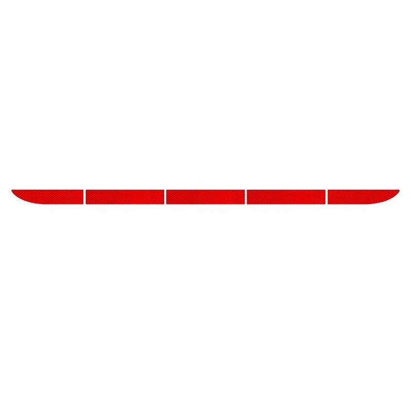 Car Sticker Reflective Warning Safety Tape Film Auto Strip Decoration Bumper Reflection Anti Collisi