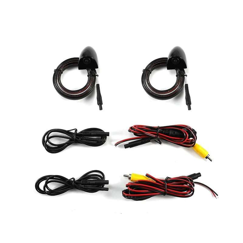 Car Sticker Installation Side View Camera Night Vision Hd Side View Blind Spot Parking Aid Left And