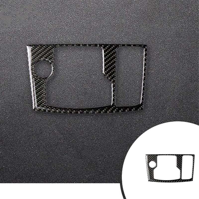 Car Stickers Cover Multimedia Button Trim for Axela Accessories Durable Car Carbon Fiber Decorative
