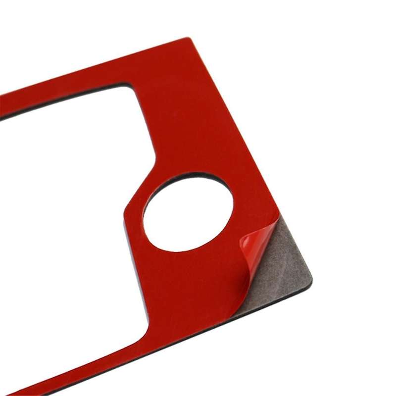 Car Stickers Cover Multimedia Button Trim for Axela Accessories Durable Car Carbon Fiber Decorative