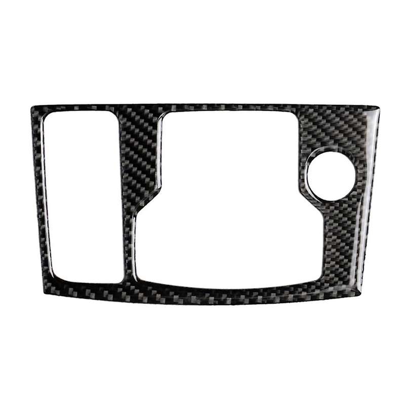 Car Stickers Cover Multimedia Button Trim for Axela Accessories Durable Car Carbon Fiber Decorative
