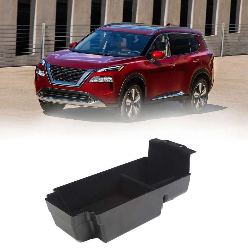 Car Storage Box for X Trail XTrail 2022 Center Console Organizer Tray Armrest Drawer Box Accessories