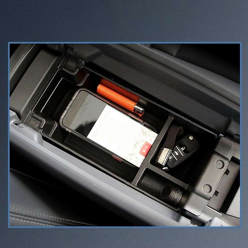 Car Storage Box for X Trail XTrail 2022 Center Console Organizer Tray Armrest Drawer Box Accessories