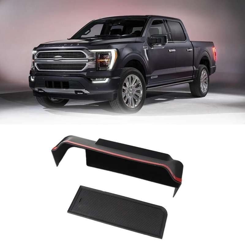 Car Storage Box for 2021 Centre Console Tray Storage Compartment Shelf Organizer Tray Box Suede