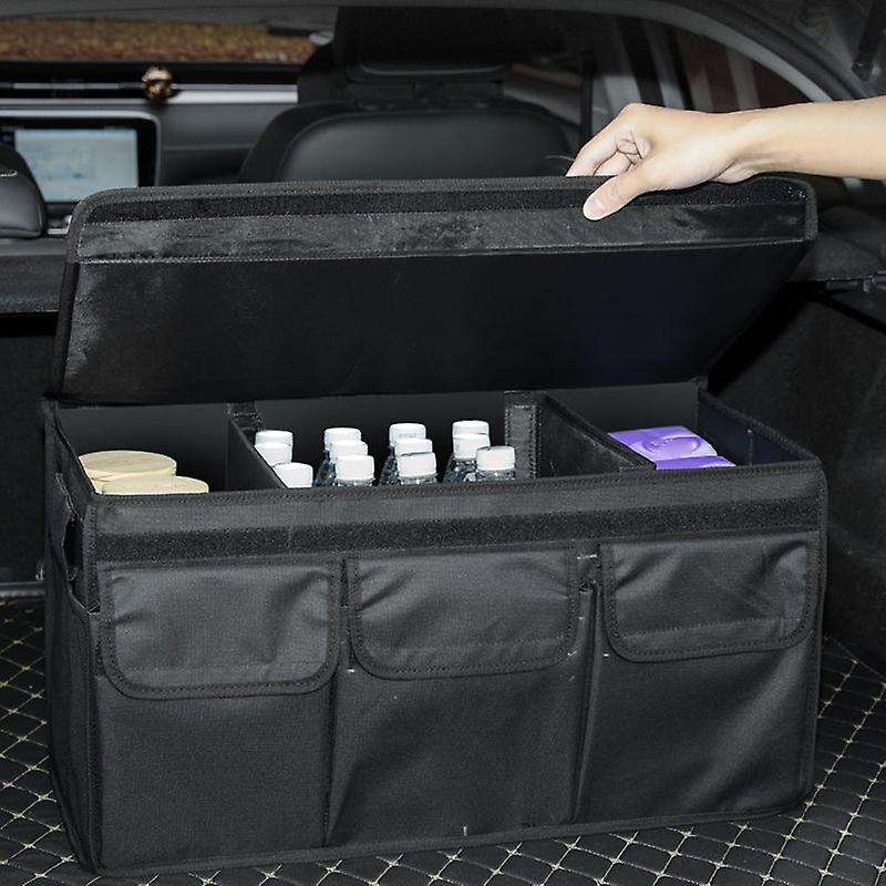 Car Storage Box Waterproof Folding Case Multifunction Trunk Bag Auto Interior Storage Organizer M