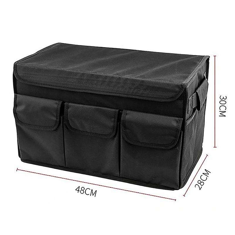 Car Storage Box Waterproof Folding Case Multifunction Trunk Bag Auto Interior Storage Organizer M