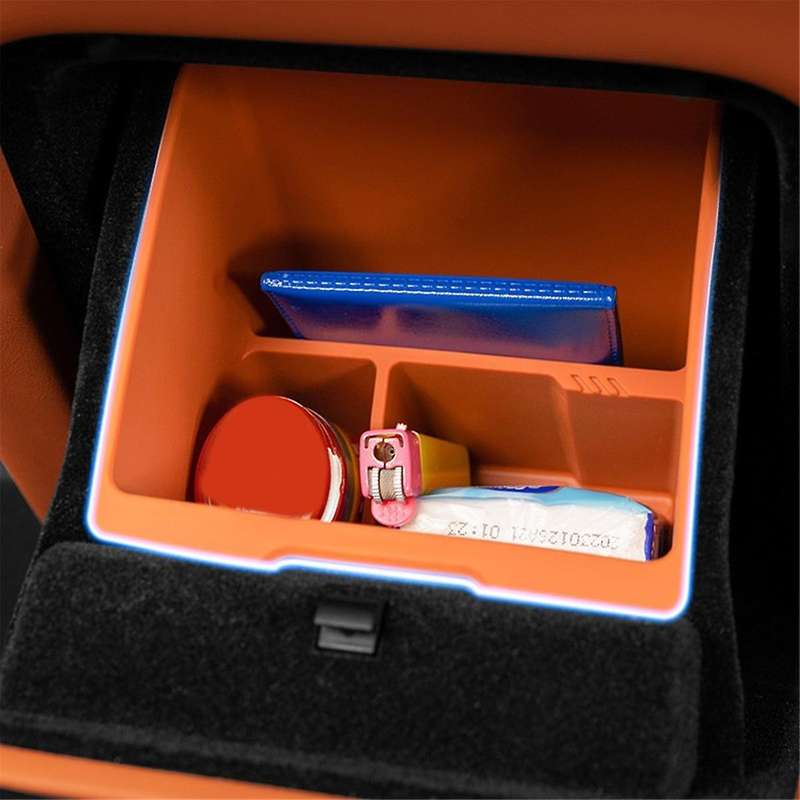 Car Storage Box Under the Driver'S Cab Interior Storage Box for Lixiang L7 L8 L9 2022 2023 Waterproo