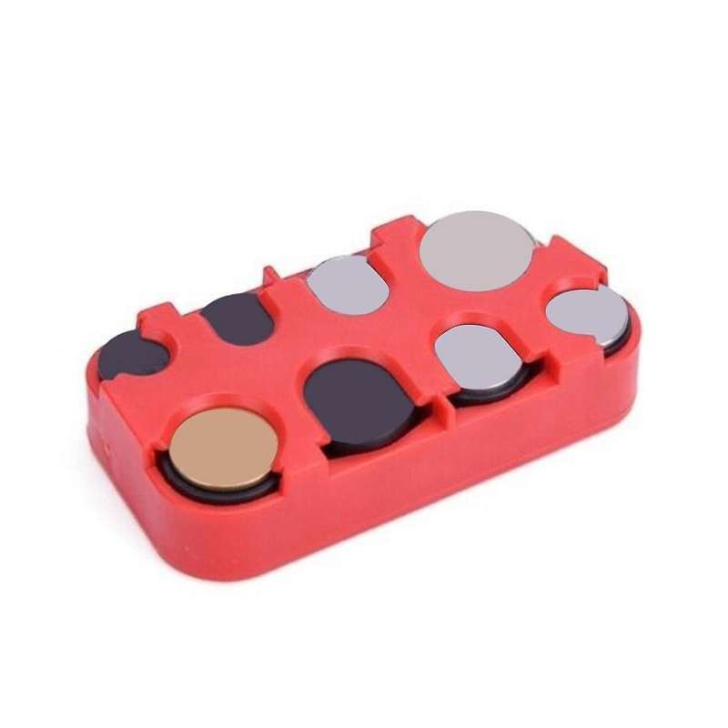 Car Storage Coin Savings Box for Euro Coin Mini Euro Coin Plastic Storage Box Coin Holder Case