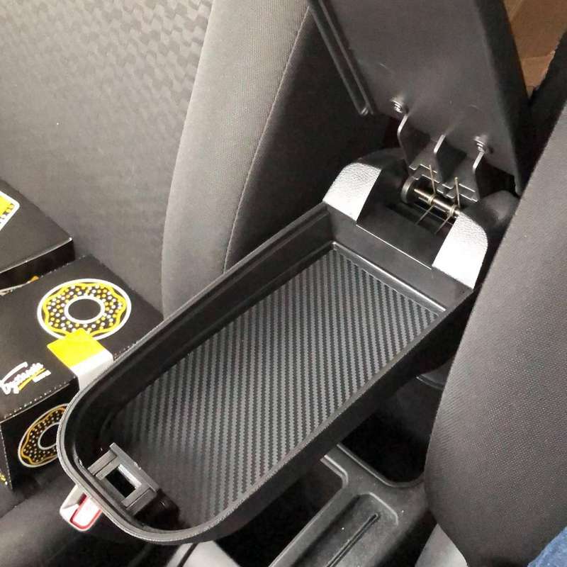 Car Storage Box, PU Leather Central Armrest Box for Jimny JB64W JB74W 2017 2018 2019 Interior Access