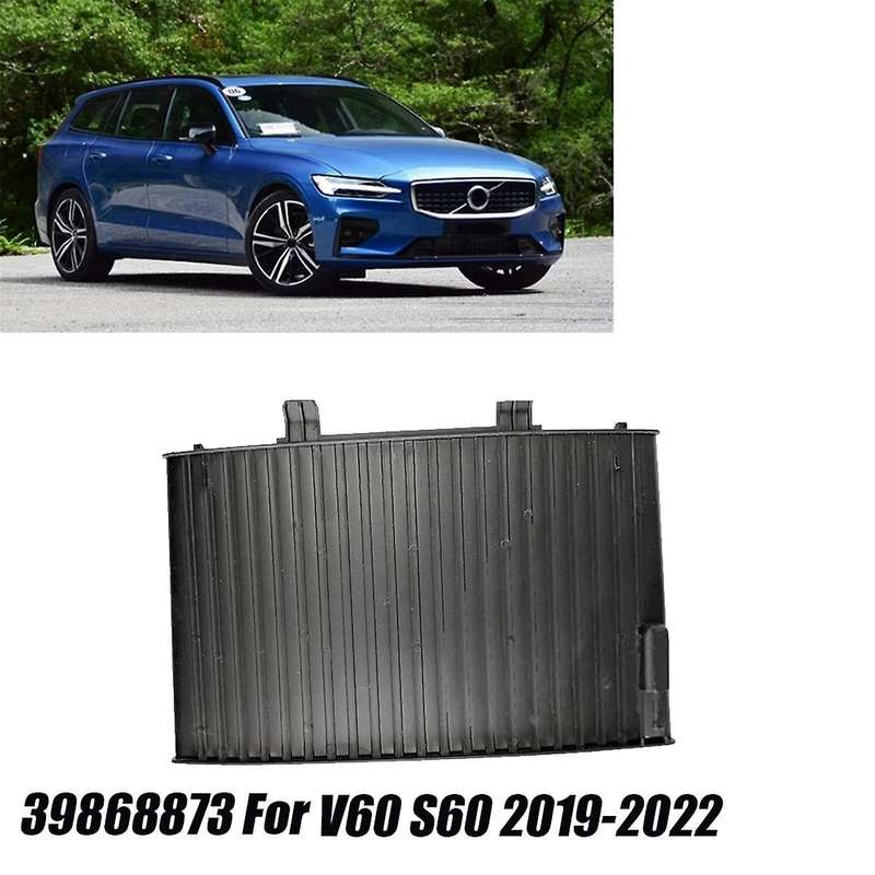 Car Storage Box Partition Water Cup Holder Curtain Frame Cover 39868873 for S60 2019-2022 Glove Box