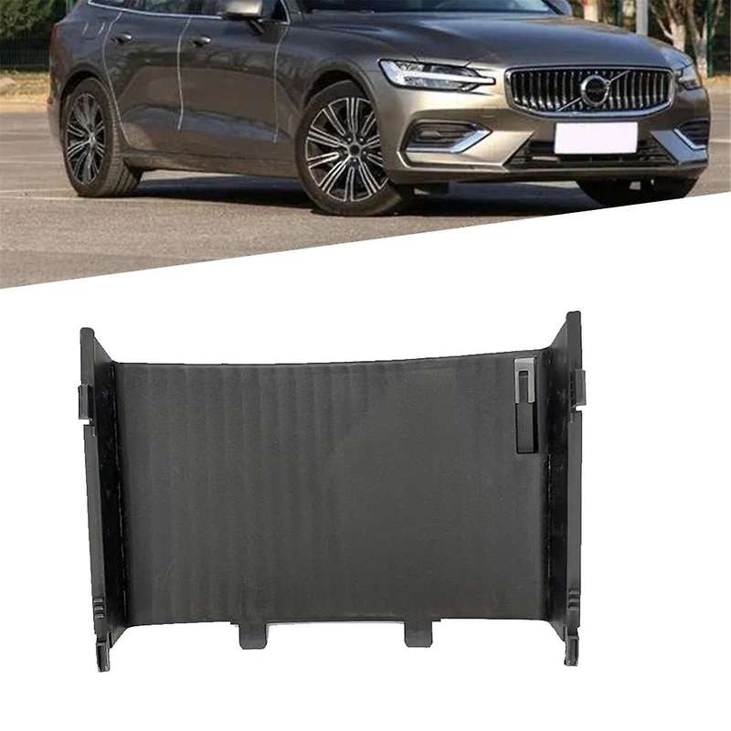 Car Storage Box Partition Water Cup Holder Curtain Frame Cover 39868873 for S60 2019-2022 Glove Box