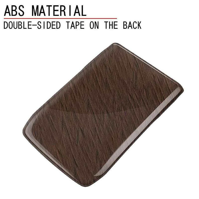 Car Stowing Tidying Armrest Box Panel Trim Cover for Alphard/vellfire 40 Series 2023+ Wood Grain