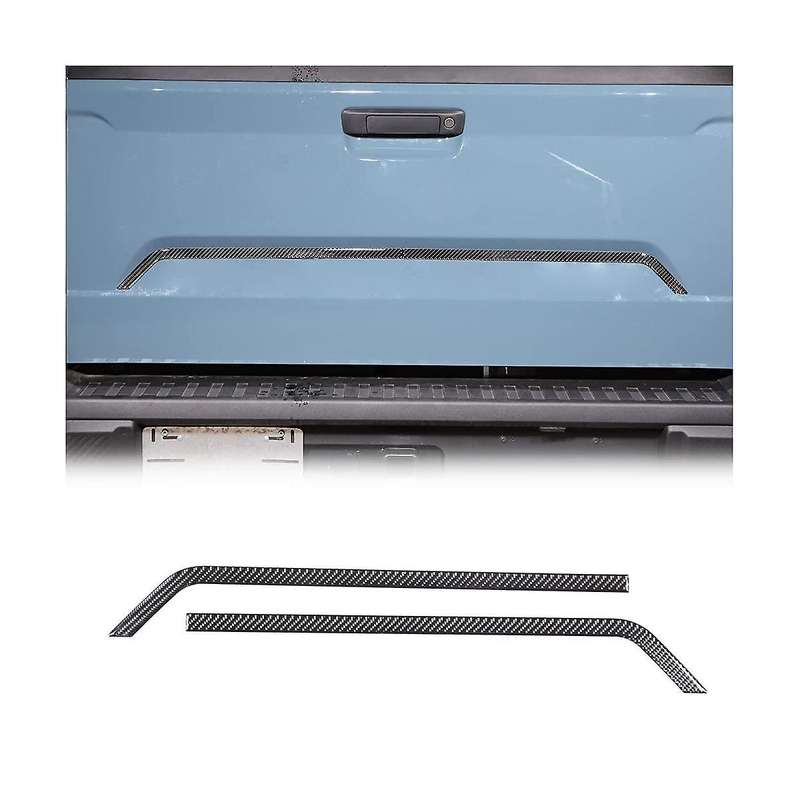Car Strip Trim Decal Stickers for 2022 2023 Exterior Accessories - Soft Carbon Fiber