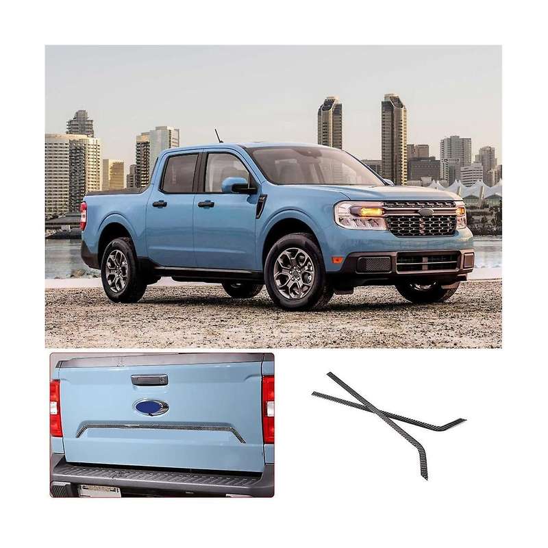 Car Strip Trim Decal Stickers for 2022 2023 Exterior Accessories - Soft Carbon Fiber