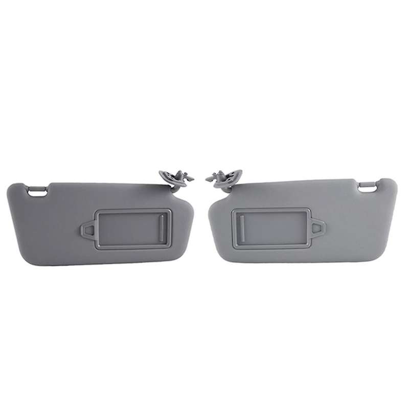 Car Sun Visor with Makeup Mirror Sunshade Assembly for Accent 2006-2010 852101E361XU 852201E361XU