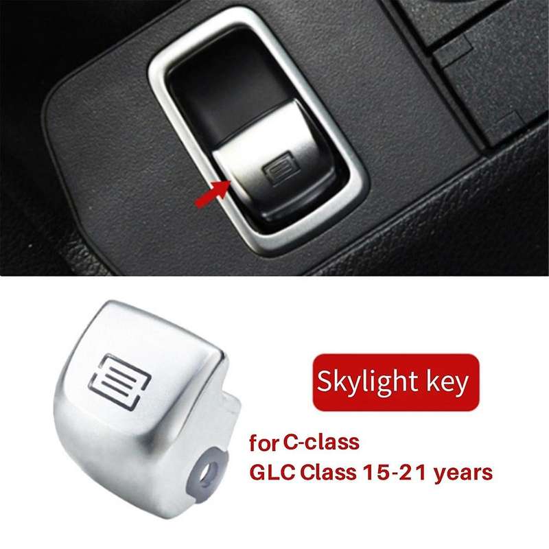 Car Sunroof Control Switch Repair Button Cover for - C-CLASS W205 GLC W253 2015-2021 Sunroof Button