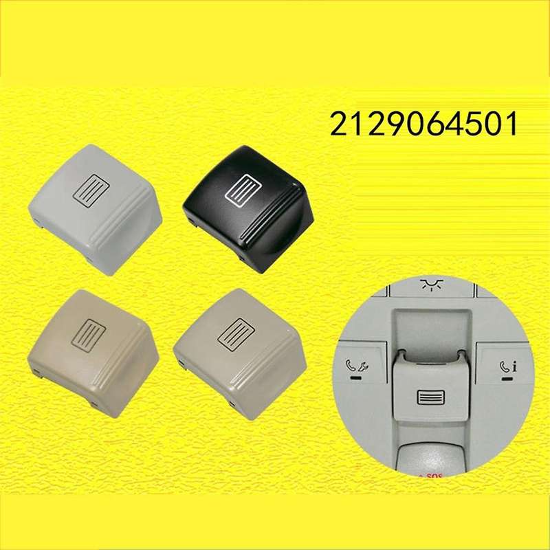 Car Sunroof Window Switch Button Cover for W212 E-Class 2129064501, A