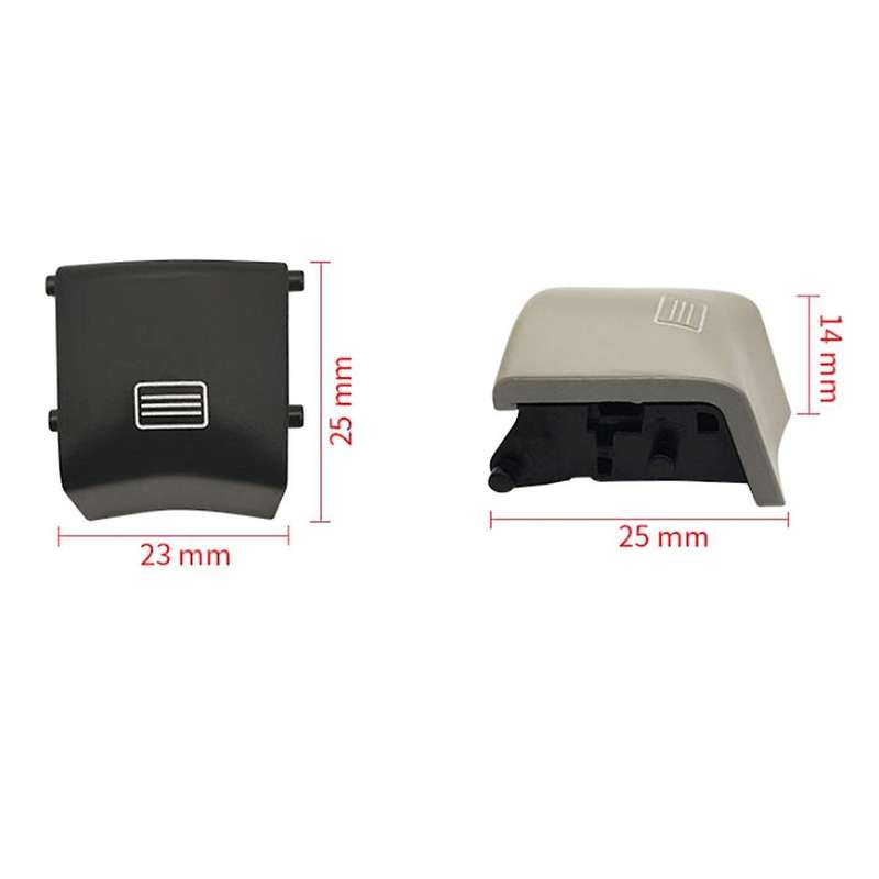 Car Sunroof Window Switch Button Cover Indoor Ceiling Light Switch for ML G W166 W292 W463 Black