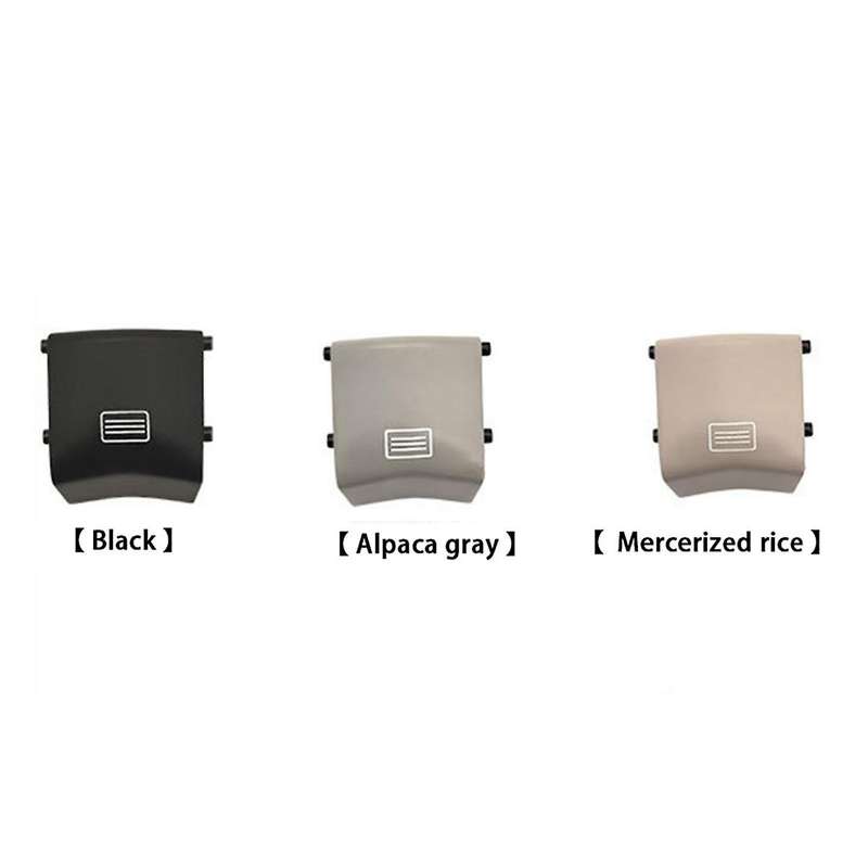 Car Sunroof Window Switch Button Cover Indoor Ceiling Light Switch for ML G W166 W292 W463 Grey