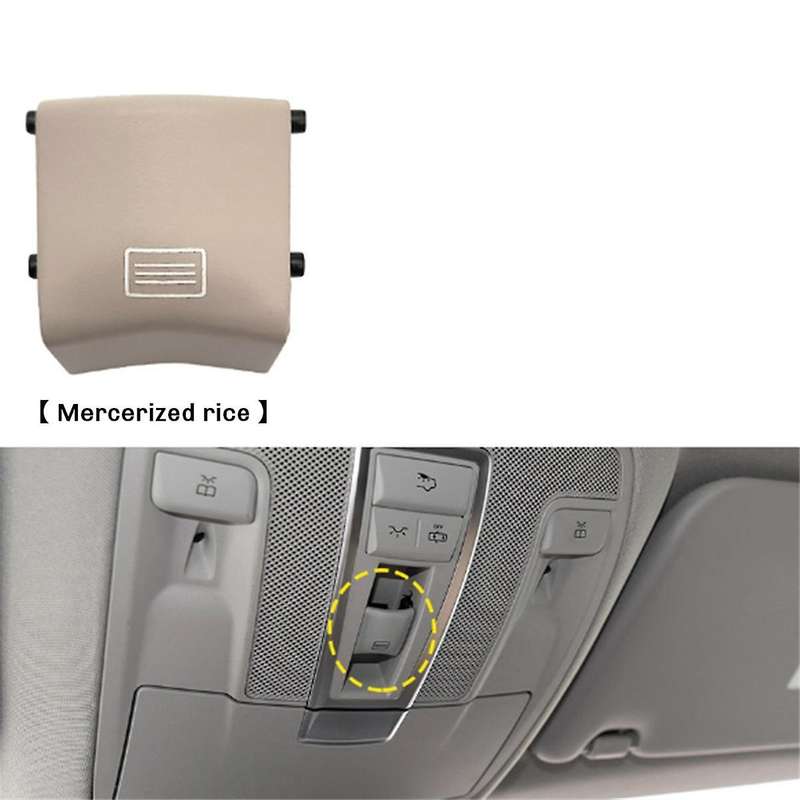 Car Sunroof Window Switch Button Cover Indoor Ceiling Light Switch for ML G W166 W292 W463 Beige