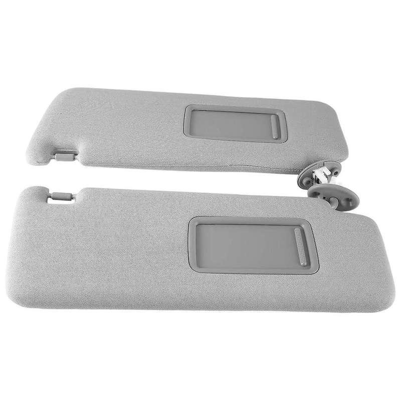 Car Sunshield Sunvisor with Mirror Interior Sun Visor Gray for 4runner 2010-2023 74320-35a91-b1