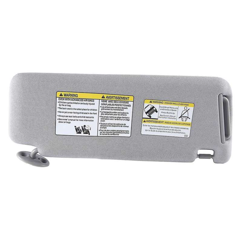 Car Sunshield Sunvisor with Mirror Interior Sun Visor Gray for 4runner 2010-2023 74320-35a91-b1 Left