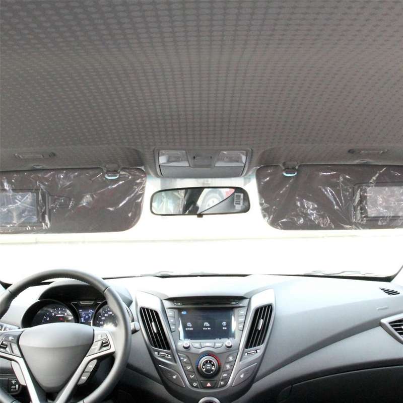 Car Sunshield Sunvisor with Mirror Interior Sun Visor for 2012-2015 852102v130tx 852202v140tx