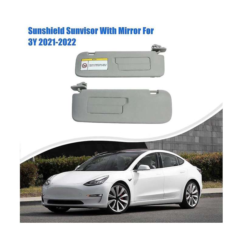 Car Sunshield Sunvisor with Mirror Interior Sun Visor for /y 2021-2022 1490406-31-a