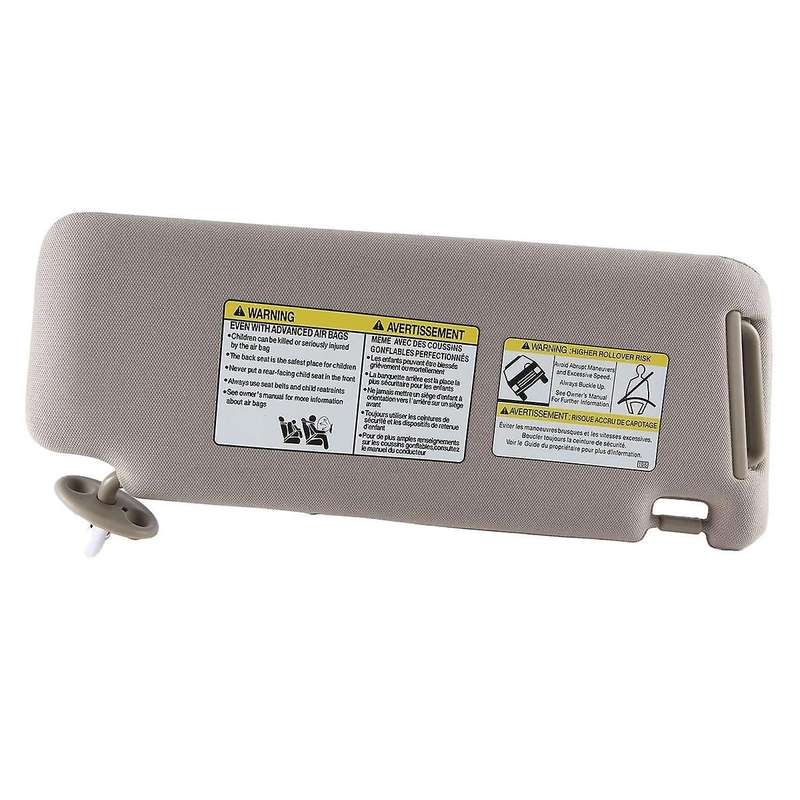 Car Sunshield Sunvisor with Mirror Interior Sun Visor Beige for 4runner 2010-2023 74320-35a91-b1 Lef