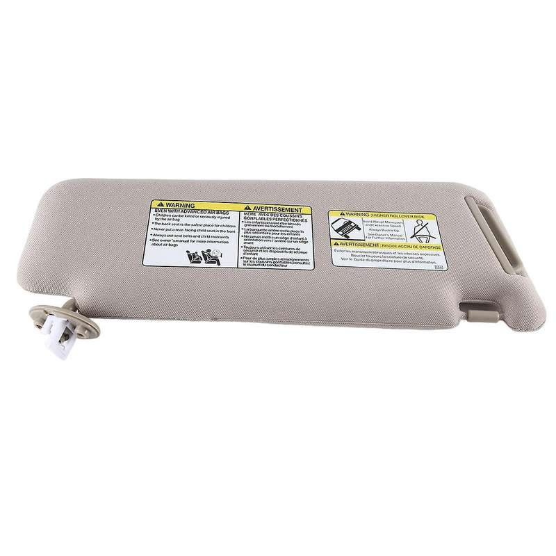 Car Sunshield Sunvisor with Mirror Interior Sun Visor Beige for 4runner 2010-2023 74320-35a91-b1 Lef